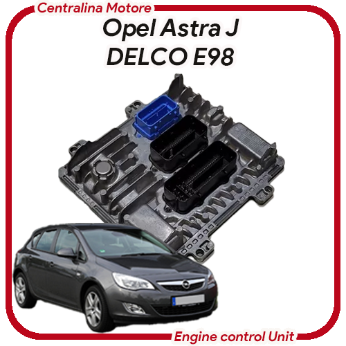 Engine control unit Opel Astra J DELCO E98 Engine control unit Opel Astra J DELCO E98